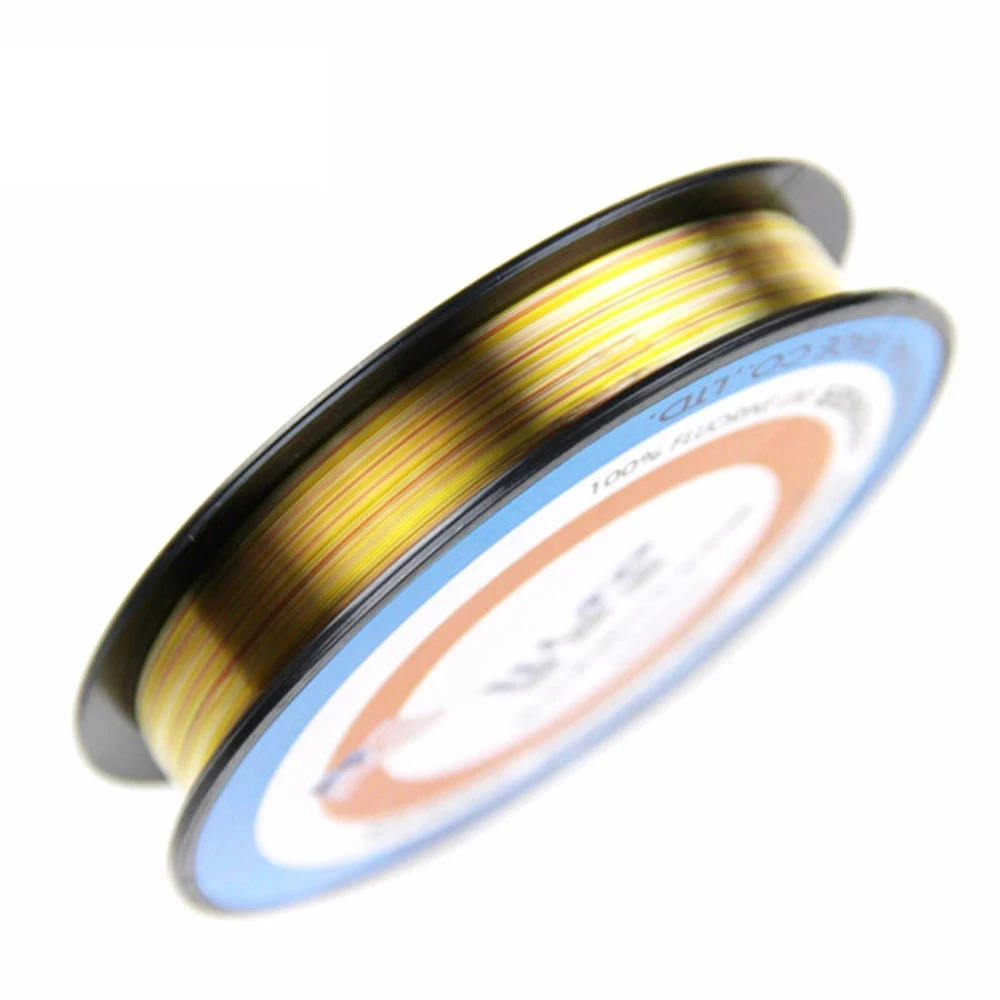 ILURE Transparent Fluorocarbon Fishing Line American Carp Flying Line High Durable Sea Fishing Accessories 4-26lb 150m