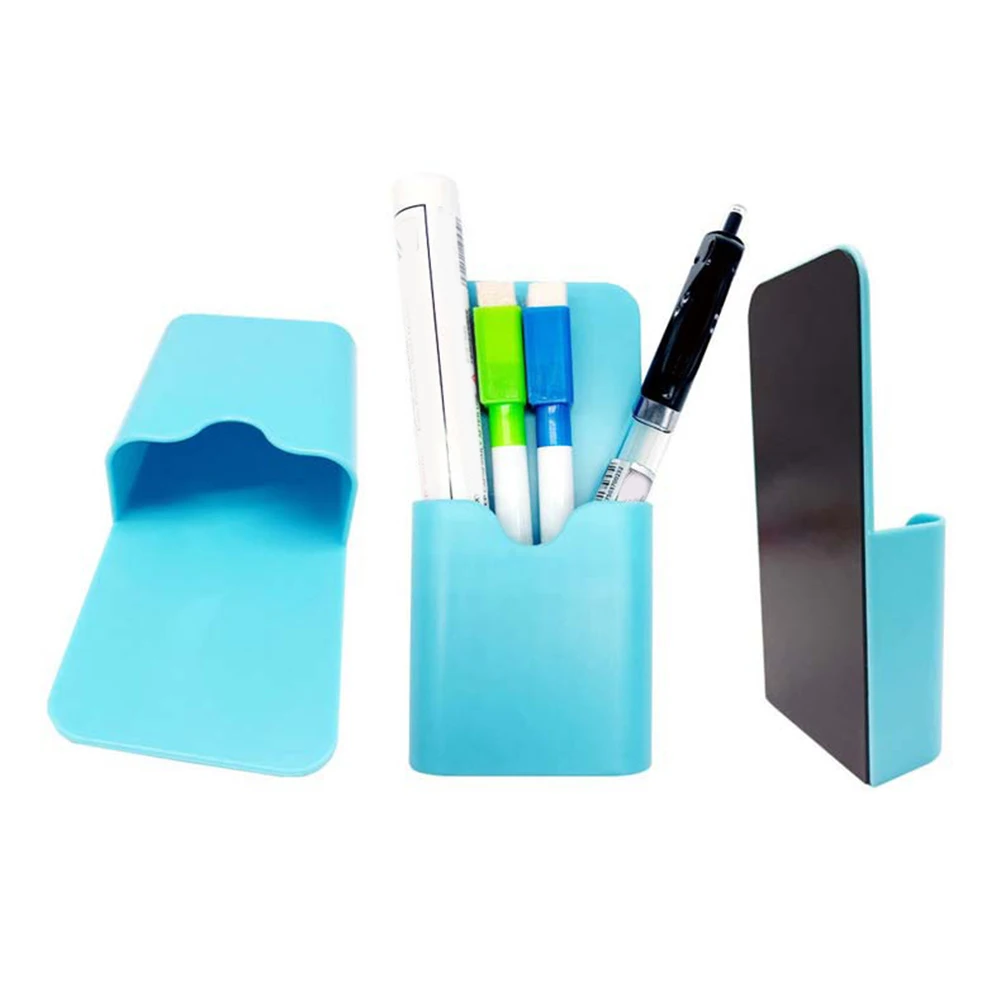 Storage Boxes Pencil Holders 56*26*120mm Chalk Dry-erase Markers Store Keys Erasers For Offices Makeup Brushes