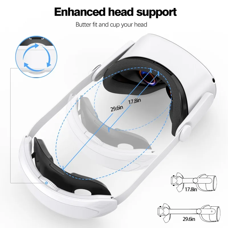 

Suitable for Meta/Oculus Quest 2 Headwear Comfortable Face Strap VR Smart Accessories