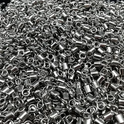 2000pcs Fishing Goods Swivel Bearing Rolling Swivel Connector Lure Link Carbon Steel Fishing Tackle Accessories Fish Tool Pesca