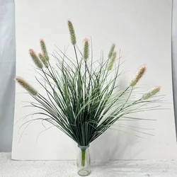 60cm Artificial Fake Plants Flower Green Onion Grass For Christmas And New Year Room Outdoor Garden Tree Branch Decoration