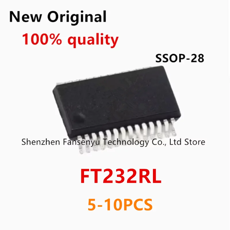 

(5-10piece)100% New FT232RL-REEL FT232RL FT232 SSOP-28
