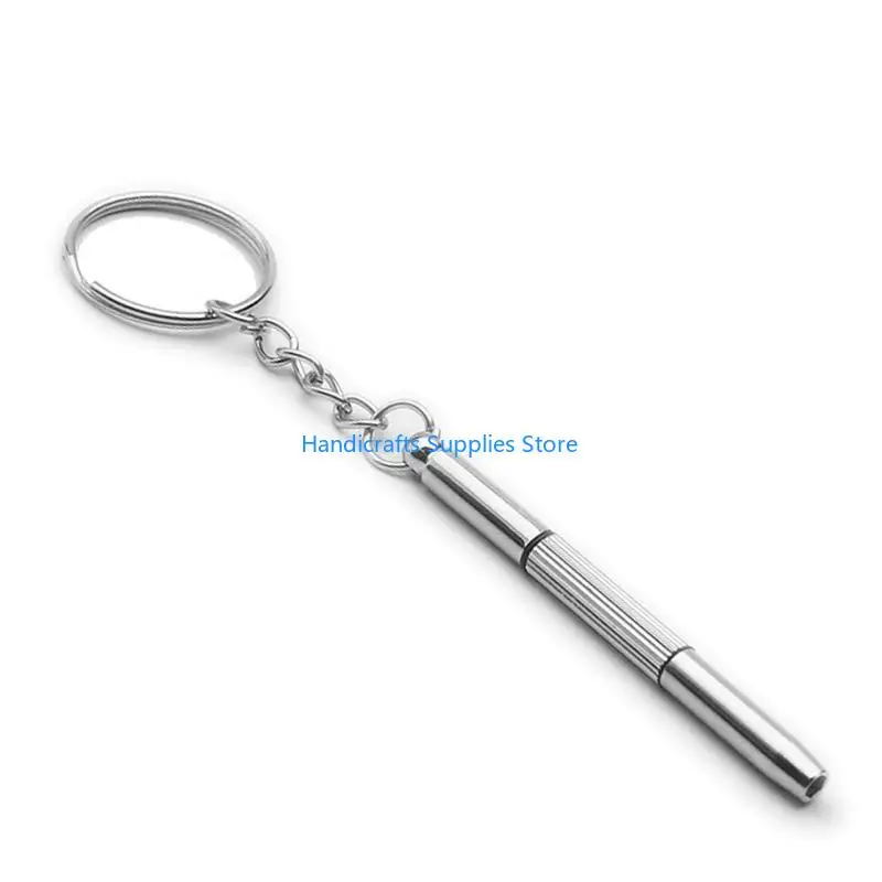 R1WA Eyeglass Screwdriver 3 In 1Keychains Screwdriver Repair Tool
