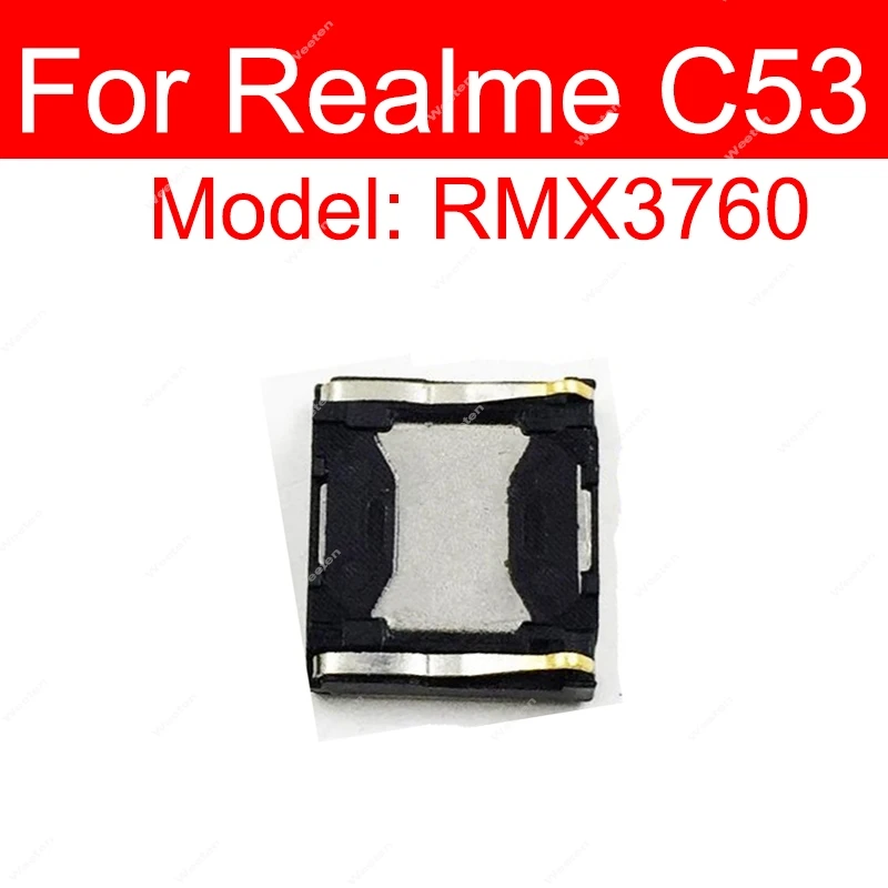 For Realme C51 C53 C55 C30 C30S C31 C35 4G 5G Earpiece Speaker Earphone Speaker Sound Recevier Flex Cable Parts