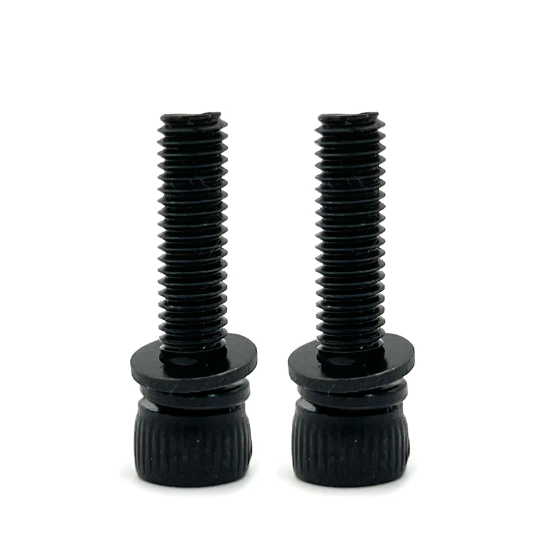 정원 전동 공구 하드웨어 패스너 4개 M5*20mm 육각형 소켓 볼트(스프링 패드 및 플랫 패드 포함)