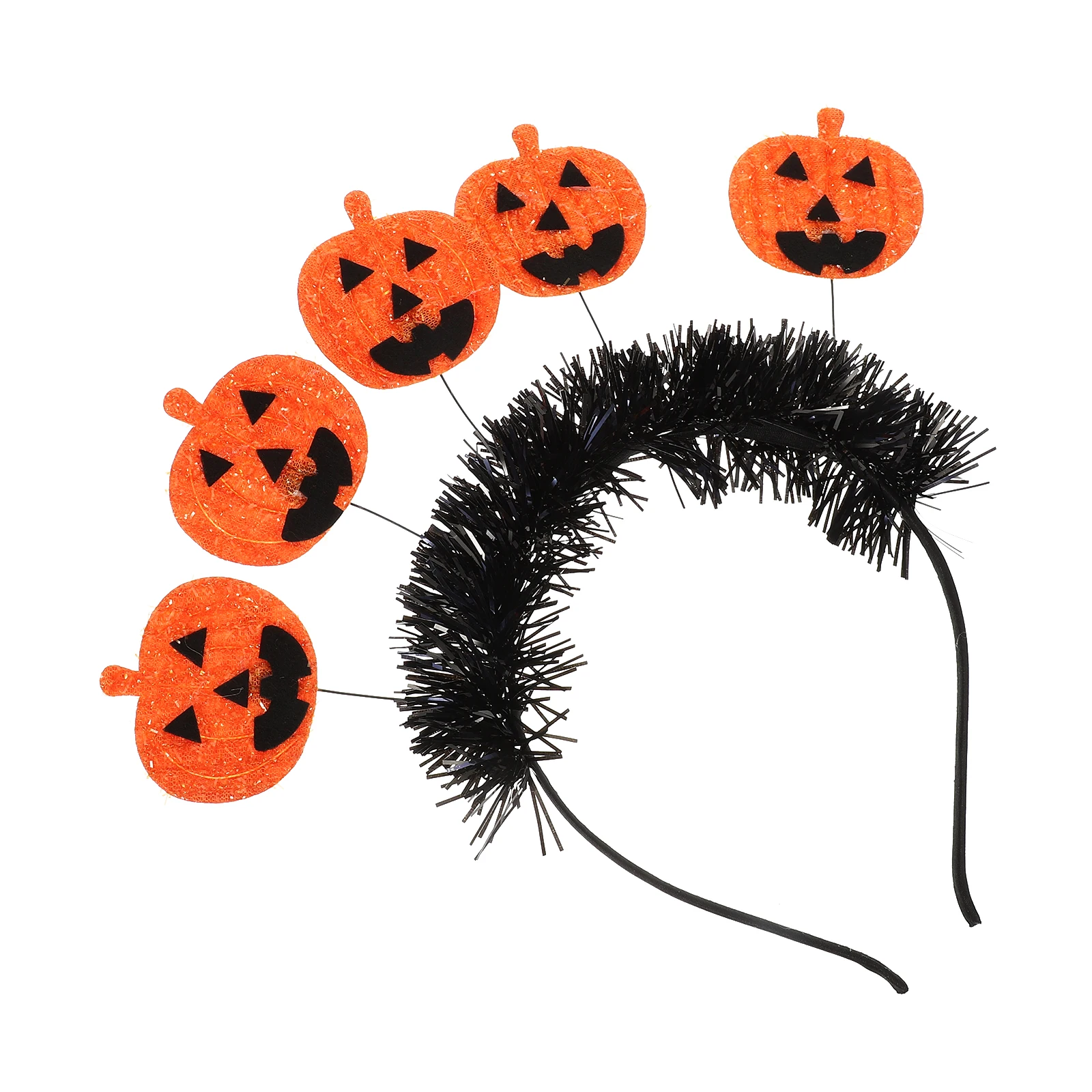 

Pumpkin Headband Hair Accessories Women Adults Hoop Headdress Cosplay Party Props Halloween Headband Theme Elements