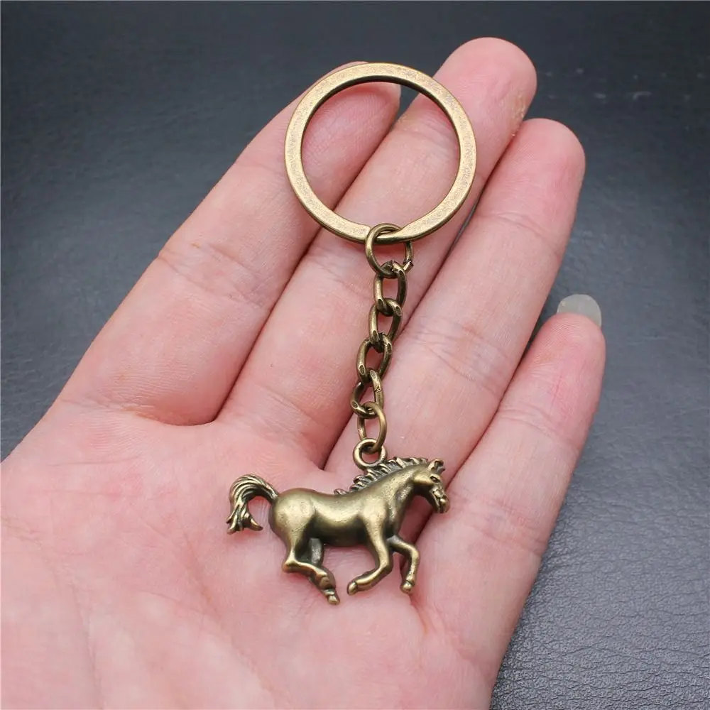 

Horse Racing Horse Pendant Key Chain Running Horse Unique Metal Horse Keychain Silver Metal Vintage Horse Pendant Keyring
