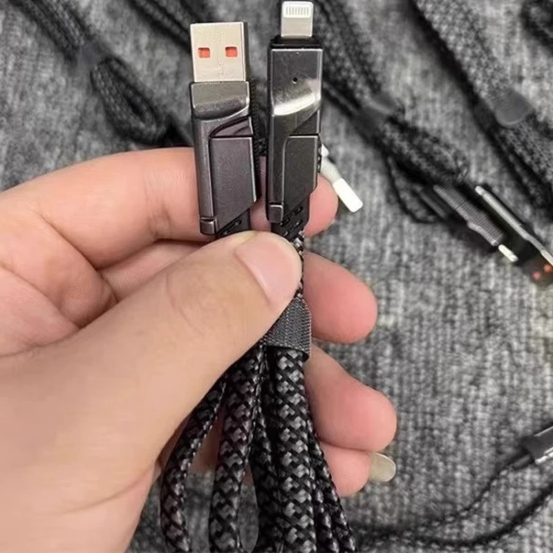 

66w super fast charging four-in-one data cable