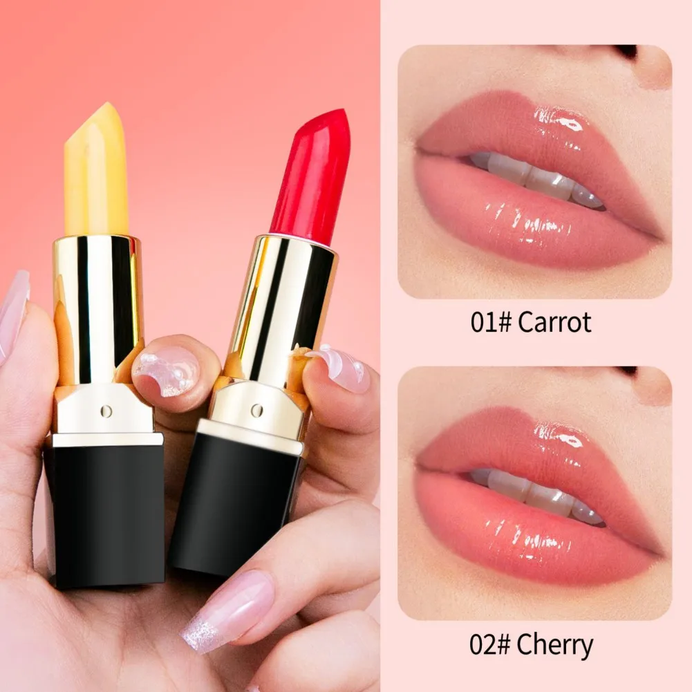 Magic Lipstick Color Changing Long Lasting Lipstick Waterproof Red Lip Stick Lip Plumper Kawaii Makeup Girl Cute Cosmetics