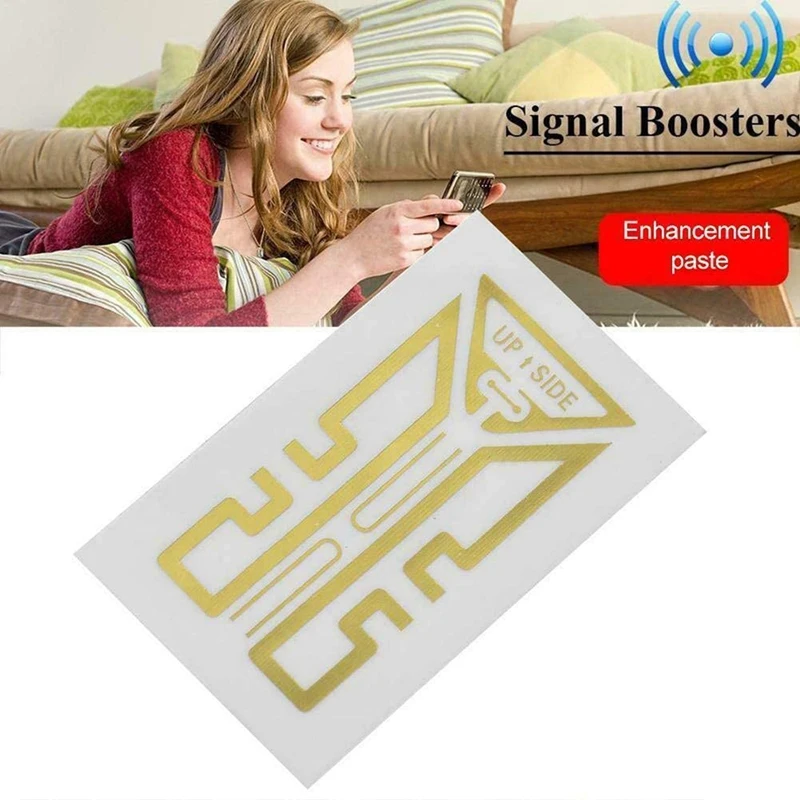 10 PCS Phone Signal Enhancement Stickers Signal Booster Cell Phone Signal Enhancer Sticker For Outdoor Camping