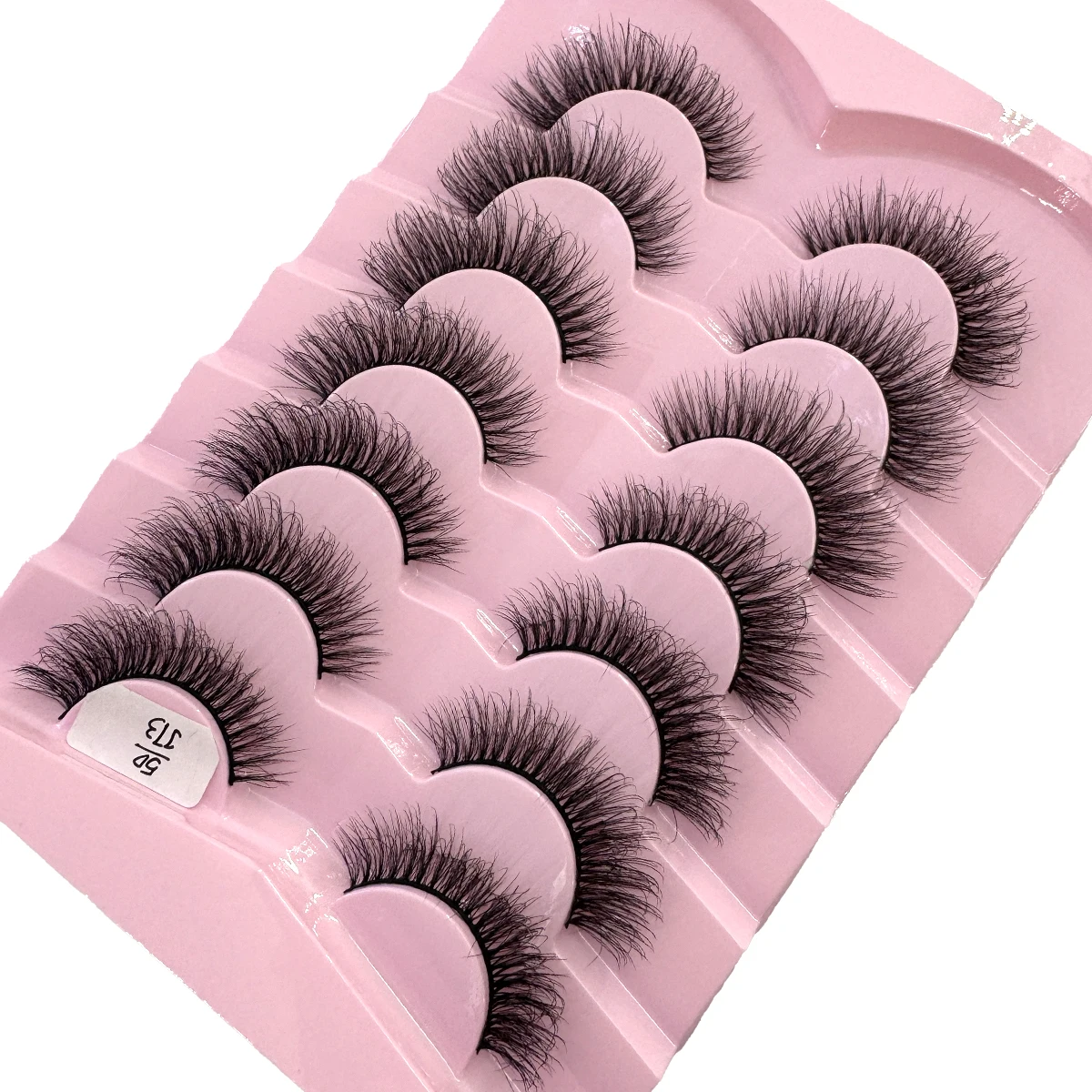 HBZGTLAD 7 Paar Wimpern 3D Nerzwimpern Dick & Flauschig Weiche Wimpernverlängerung Natürliche Falsche Wimpern Make-up Nerzwimpern – Detail 16