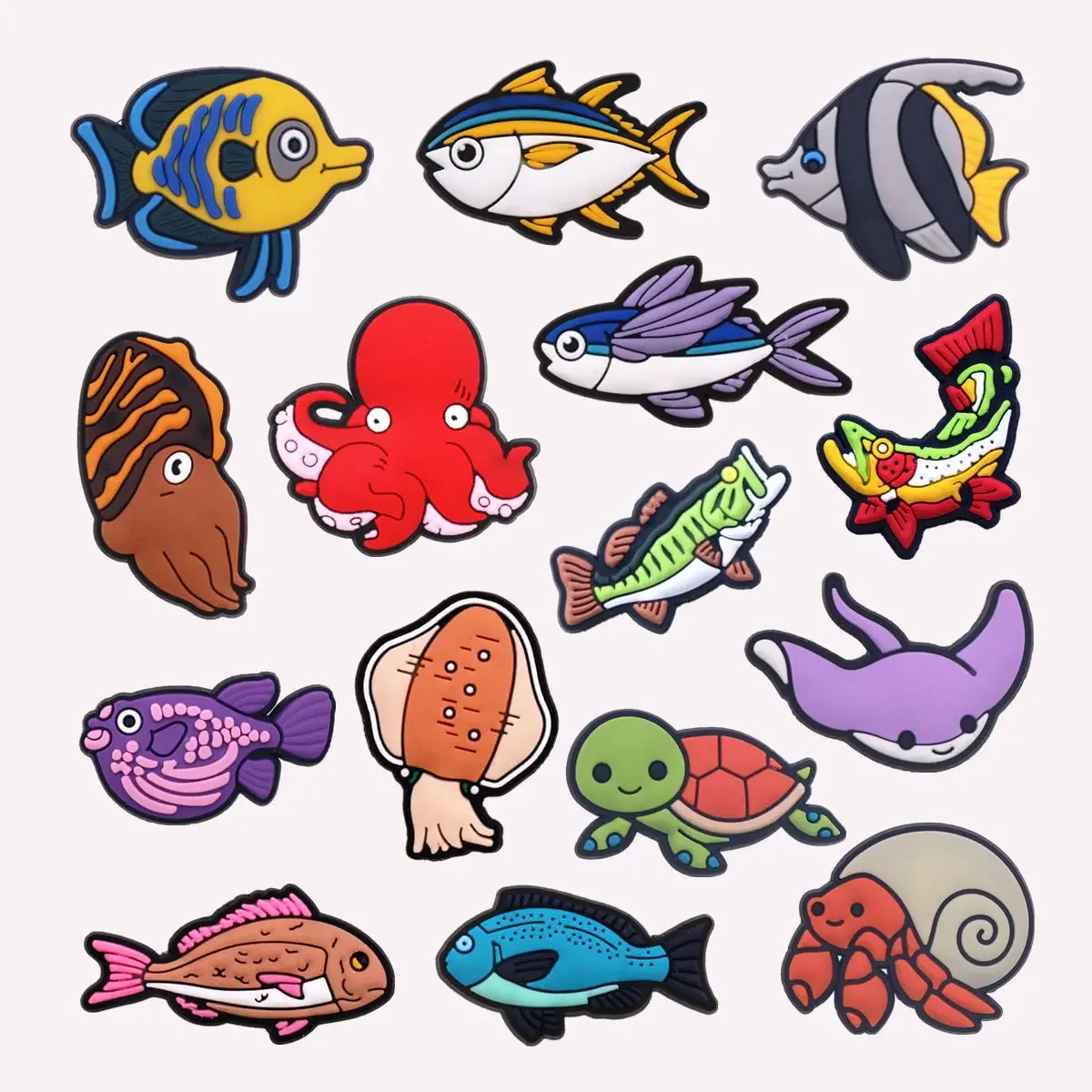 1-шт-морская-обувь-из-ПВХ-подвески-аксессуары-милый-лосось-тунец-осьминог-черепаха-манта-луй-сандалии-с-пряжкой-украшения-для-зажимов-для-сабо