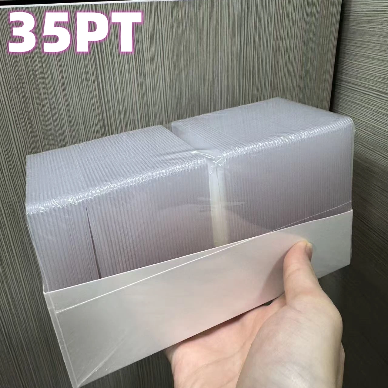 25Pc/Pack Transparent Korean Kpop Card Sleeve with Protective Film Clear Card Holder Idol Photo Game Sport Card Collection Cover