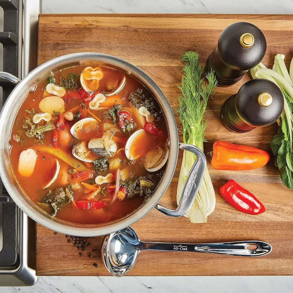 5-Piece Stainless Steel Specialty Kitchen Tool Set with Silver Caddy