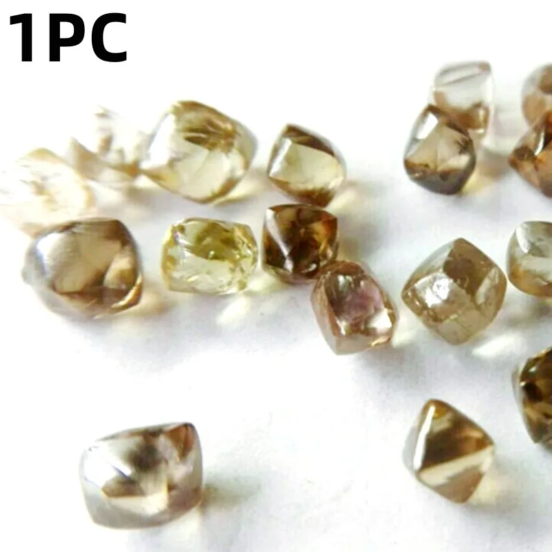 Pierre de Diamant Synthétique Naturelle de Haute Qualité, Granulés Artificiels Solides, Pierres Précieuses pour Outils, 1 Pièce