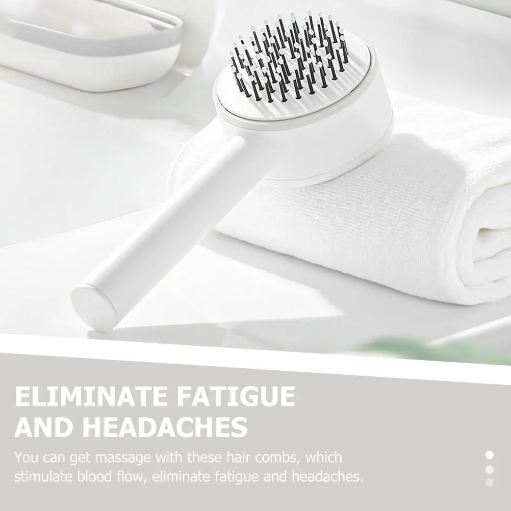 مشط تدليك ميكينونا لفرد الشعر، فرشاة خفيفة الوزن ورطبة وجافة، أداة محمولة للعناية بفروة الرأس لجميع أنواع الشعر #4