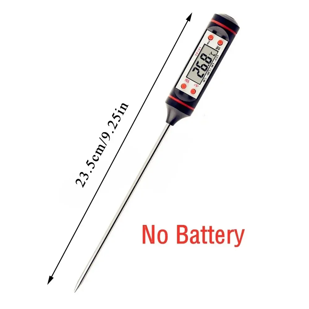 Food Thermometer Portable Stainless Steel Probe Cooking Temperature Measurement Pen Kitchen Food Thermometer Measurement image 6