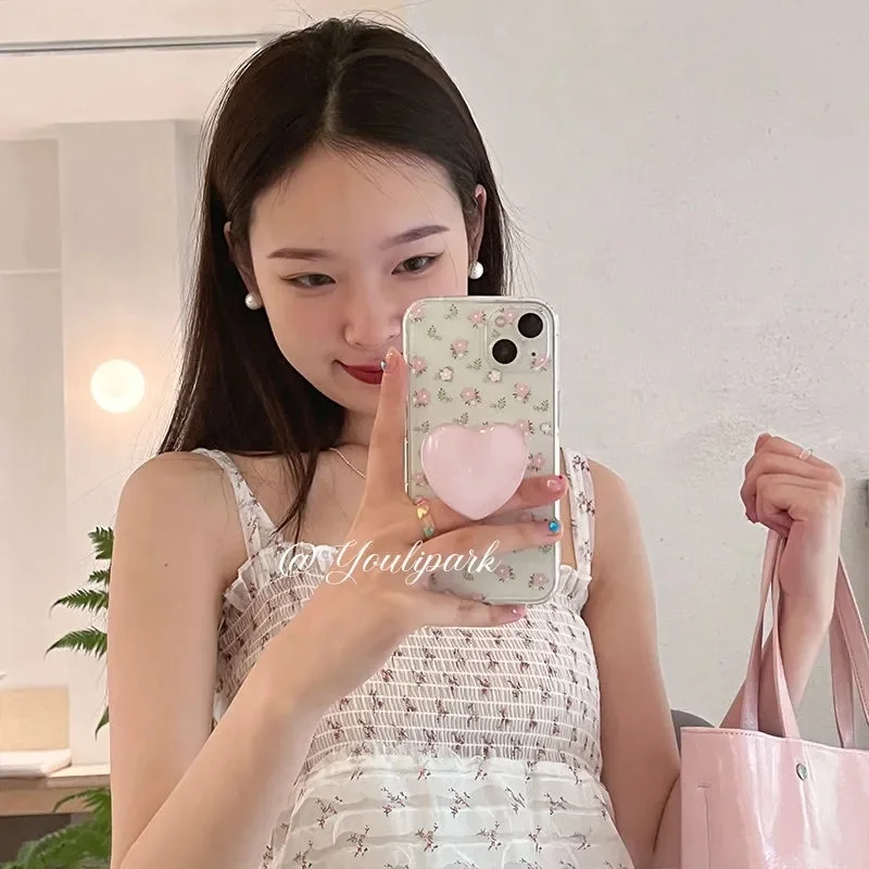 삼성 갤럭시용 꽃 사랑 DIY TPU 소프트 커버 케이스, TD132, S9, S10, S20, S21 FE, S22 플러스, A21S, A51, A52, A72, A12, A32