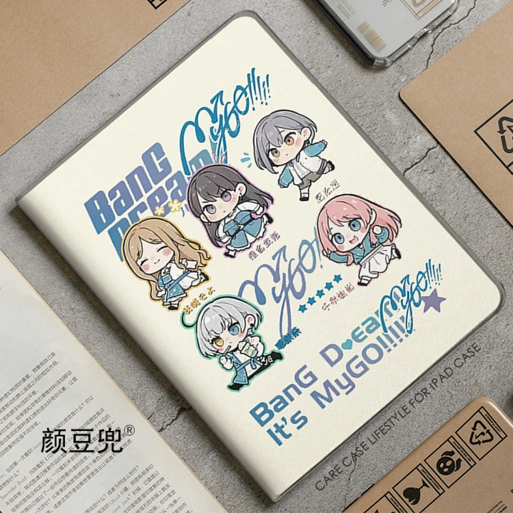 BanG Dream! It's MyGO Anime For iPad 10.2 9th Air 2 3 Mini 6 5 Case Luxury Silicone Pro 13 12.9 11 10.5 inch iPad Air 6 5 4 Case