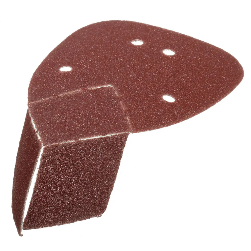 

60Pcs Rabbit Ear Shaped Sanding Discs Self-Adhesive Aluminum Oxide Abrasive Pads Anti-Clogging Anti-Static for Grinding