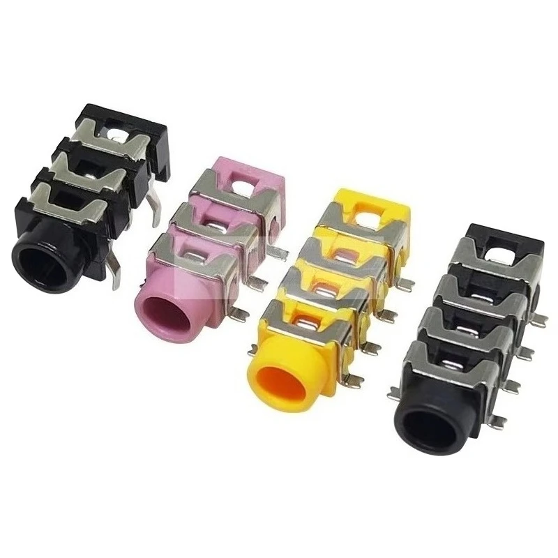 

20PCS PJ-313D 5-Pin In-Line Audio Patch Cable 3.5mm Jack to 6/8 Pin Connector for Headphone Motherboard Electronics