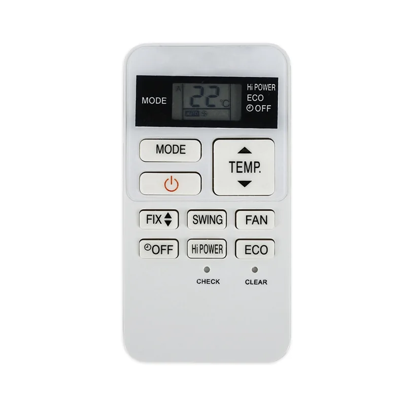 Remote Control Suitable for Toshiba Air Conditioner RBC-ASX11E-C RAS-07BKV-E 077SKV-E6 Remote Control English Version