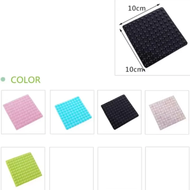 다기능 실리콘 댐퍼 버퍼, 자체 접착 캐비닛 가구 보호 패드, 시트 당 100 개