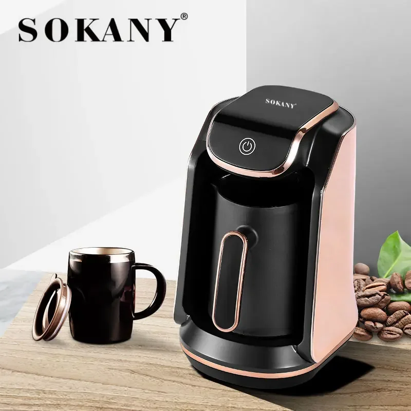 GMSOKANY 0135 500ML 600W Electric Arabic Coffee Maker Pot High Quality Electric Travel Turkish Coffee Makers