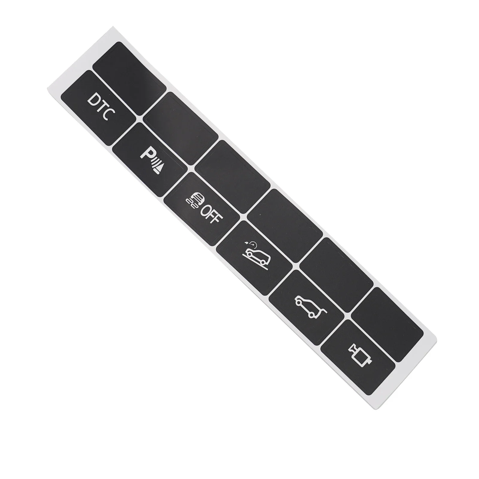 For BMW For Dash Button Sticker Replacement Set Compatible With E70 2006-2013 And X6 E71 2008-2014 DTC Controls