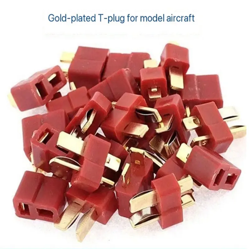 5/10 Teile/sätze T Stecker Männlich & Weiblich Deans Anschlüsse Stil Für RC LiPo Batterie ErsatzteileT Stecker Deans für RC Batterie