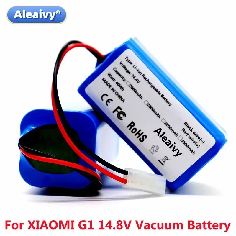 

14.8V 2600mAh Li-ion Battery for Xiaomi G1 MI Robot Vacuum-Mop Essential MJSTG1 Robot Vacuum Cleaner 18650 Battery Pack