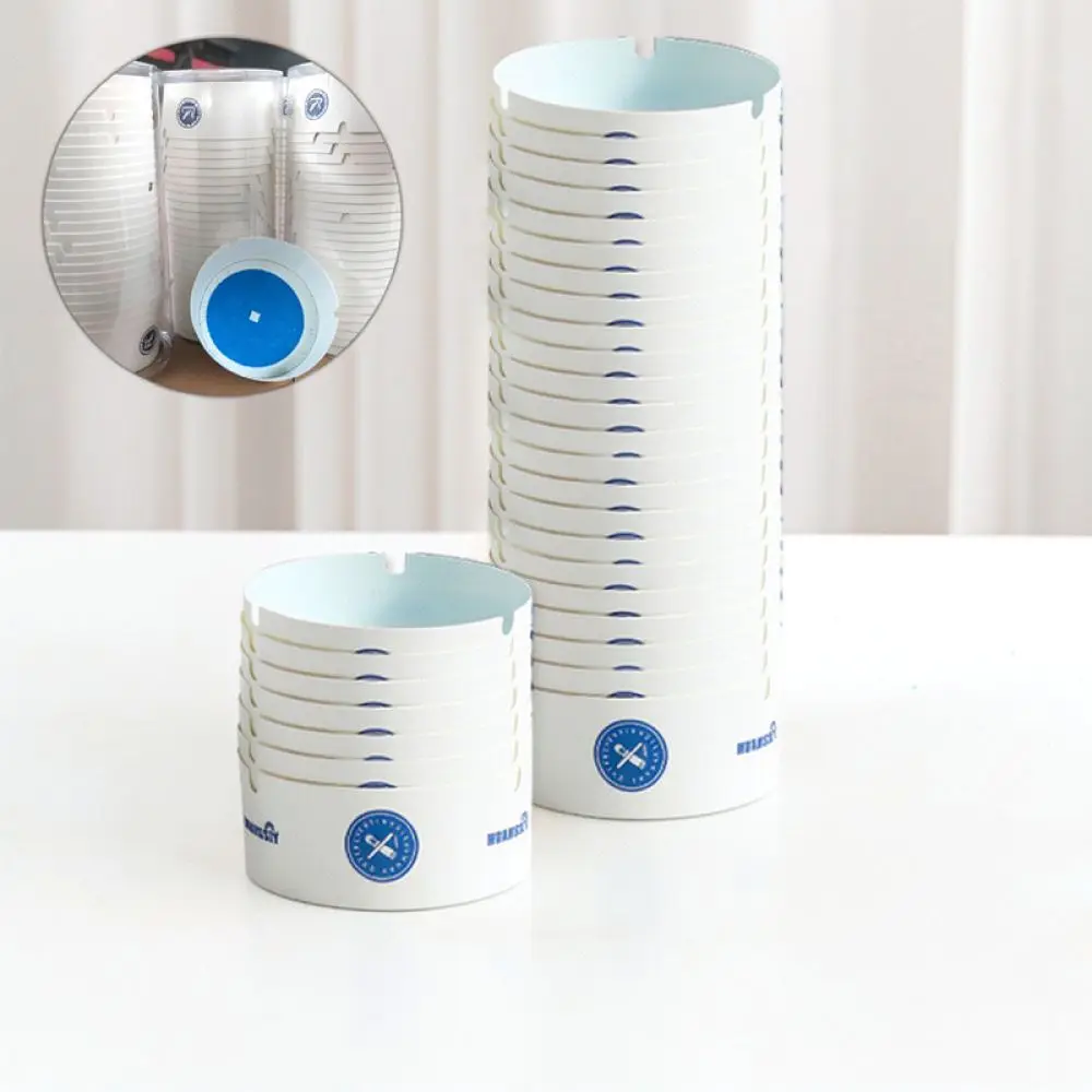 Convenient Disposable Ashtray With Sand Self Extinguishing Design Lightweight Ash Box For Outdoor Travel Home Decoration