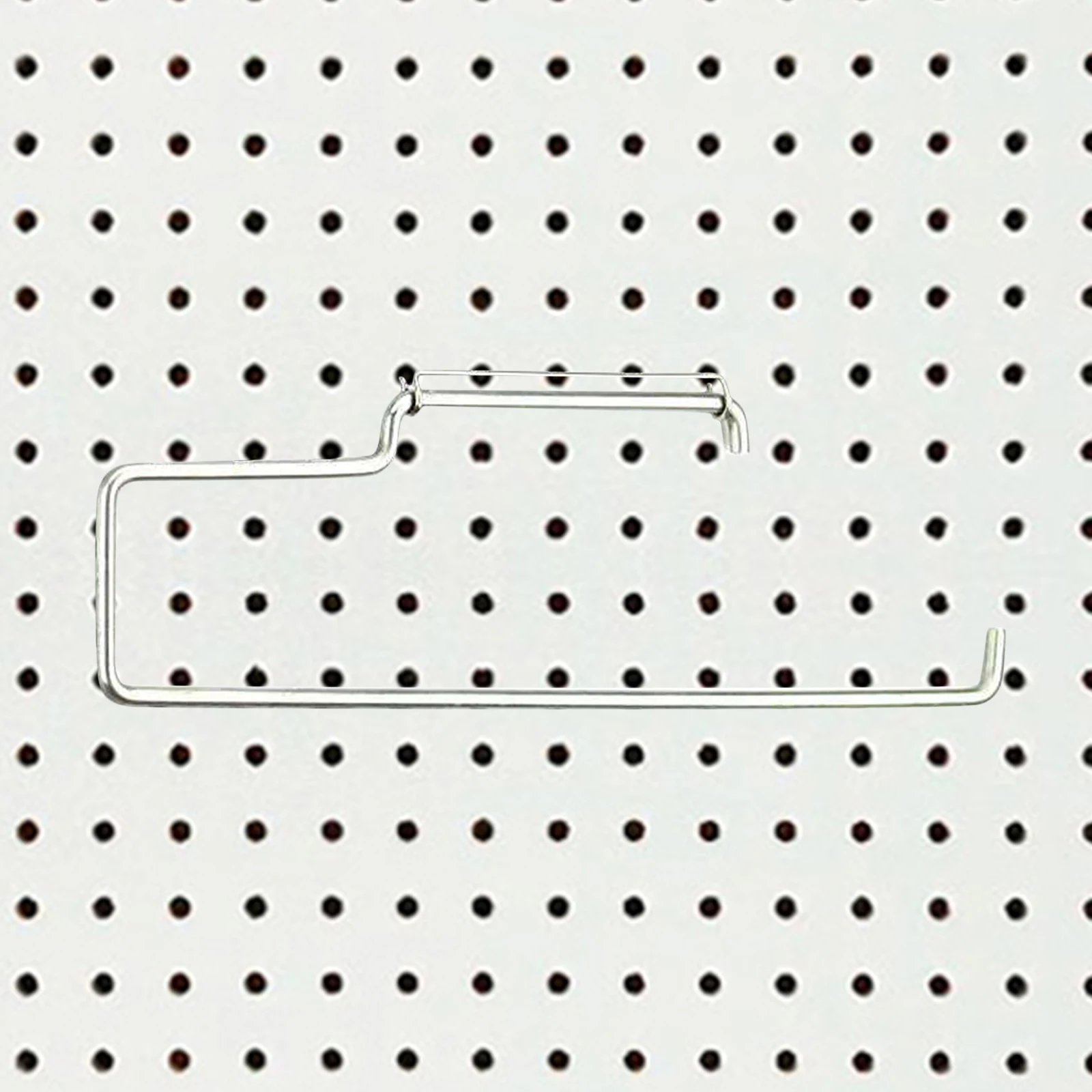 حامل مناشف ورقية Pegboard ، ملحق تنظيم Pegboard ، خطاف Pegboard لغرفة الغسيل ، منضدة ورشة عمل ، مرآب مطبخ #3