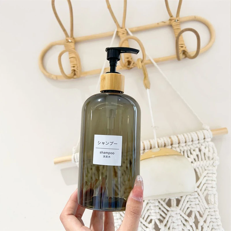 비누 디펜서 리필 가능 빈 펌프 병, 손 소독제 컨디셔너 용기, 샴푸 액체 로션 병, 250 ml, 350 ml, 500ml