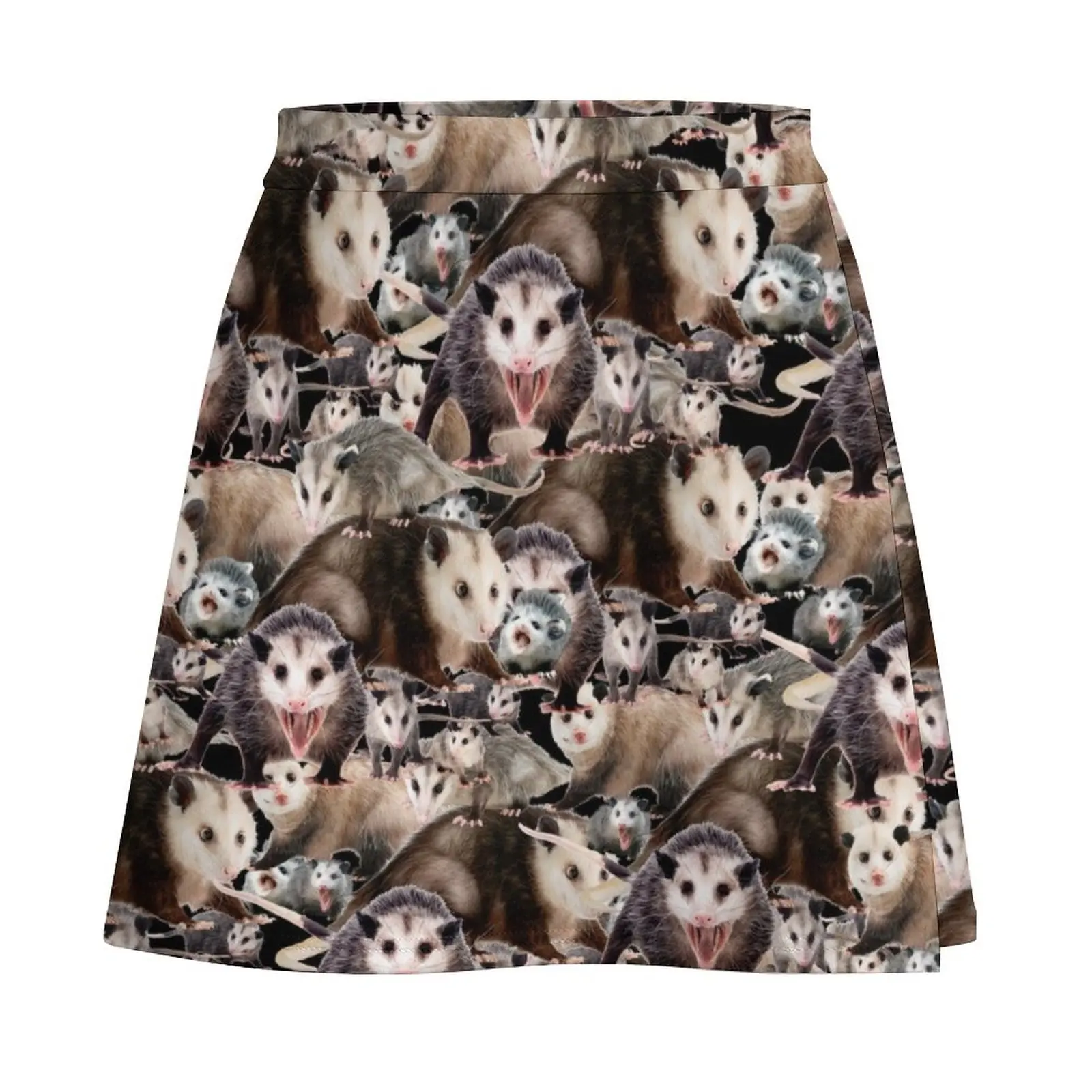 Opossums! Mini Skirt women's clothing trend 2026 skirts for women Woman clothing korean summer clothes Mini Skirt