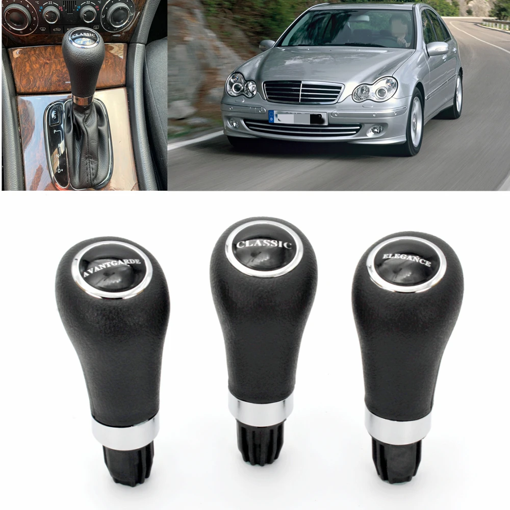 Automatic Transmission Gear Shift Knob With A C E Word For Mercedes Benz  W203 W204 W207 W209