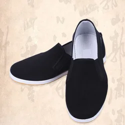 Casual breathable cloth shoes men and women military uniforms spring and autumn work shoes tendon non-slip soles shoes