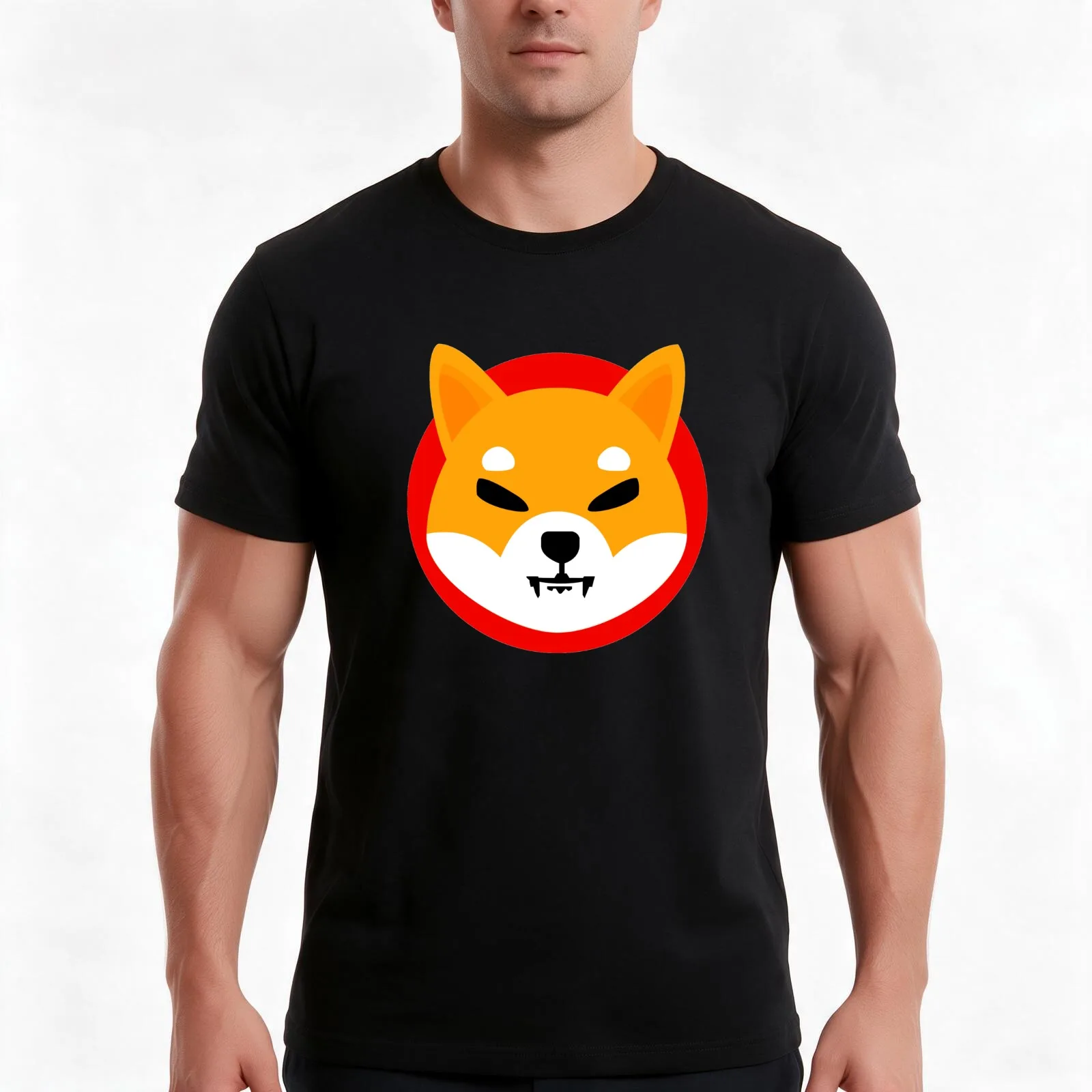 SHIBA INU Crypto - SHIBA INU Millionaire T-Shirt Summer Casual Cotton Tee Oversized Streetwear Tops Vintage Graphic Print
