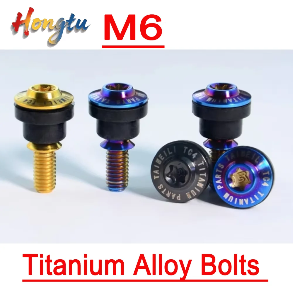 

Titanium Alloy Bolts M6 TC4 Bolt for YamahaNmax 155 V1V2