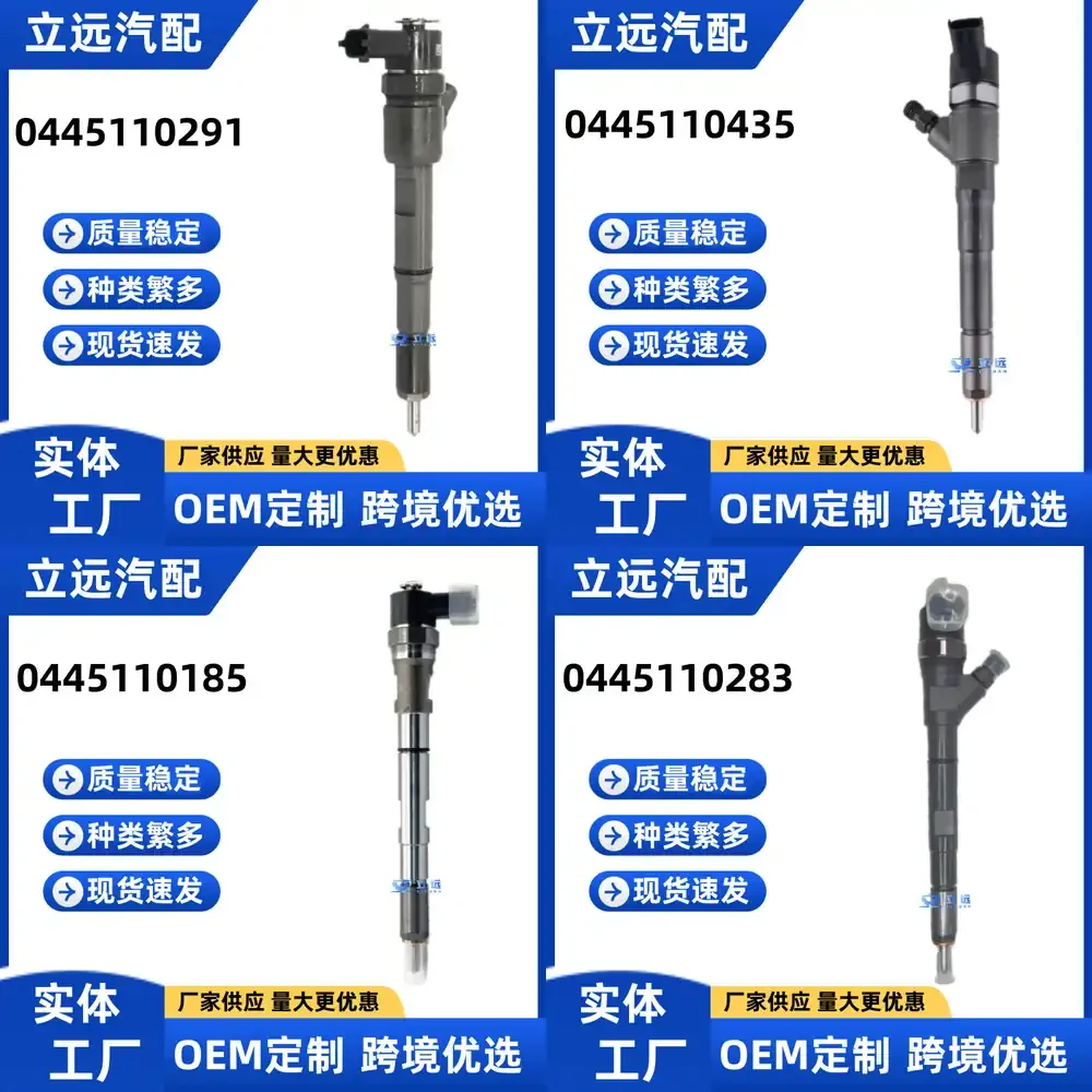 

Fuel Injector 0445110291 for Dachai 498ADC2 Engine High-Performance Diesel Injector Replacement Part for Automotive Repair