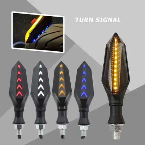 Universal Motorcycle LED Turn Signal Indicators Lights lamp For YAMAHA YZF R125 R1 R3 R6 R15 R25 YZF R3 MT-02 MT-03 MT-09 MT-07