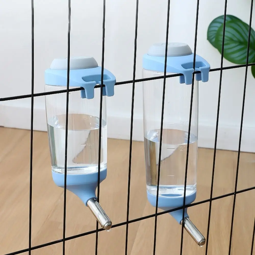 

350/500 ML Rabbit Water Dispenser Plastic Automatic Pet Head Pipe Fountain Detachable Cat Drinking Bottle