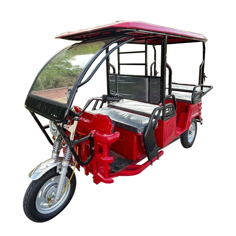 Environmentally Friendly & Energy Saving Electric Tricycle for Passenger City Shuttle Eco-Friendly Trike Travel