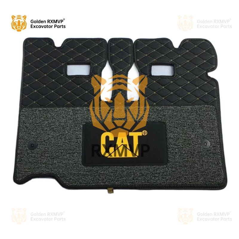 Excavator Accessories For Caterpillar cat Foot Pad E70b 120b 200b Cab Floor Rubber Pad Foot Pad Carpet Accessorieses