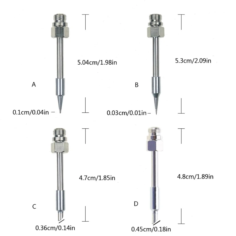 Mini accessori per rilavorazione saldatura con punta per saldatore USB portatile mini interfaccia A0KF