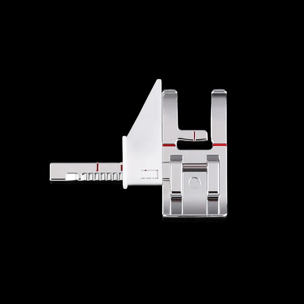 

Sewing Machine Presser Foot Adjustable Guide Silver Universal Quilting Supplies Notions Fit Low Sewing Machines Easy Use Durable