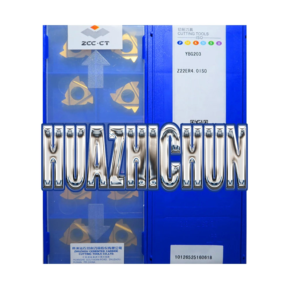 

HUAZHICHUN YBG205/203 Z22ER3.5/4.0/4.5/5.0/5.5/6.0ISO N60 CNC Threaded turning tools Lathe Cutter Tools