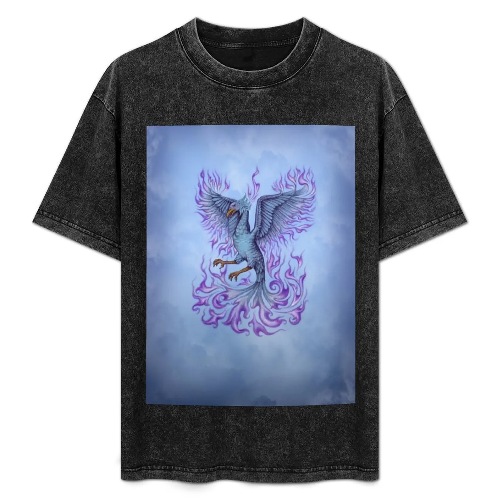 

Phoenix with the violet flame T-Shirt vintage clothes blanks summer clothes for a boy sweat shirts, men