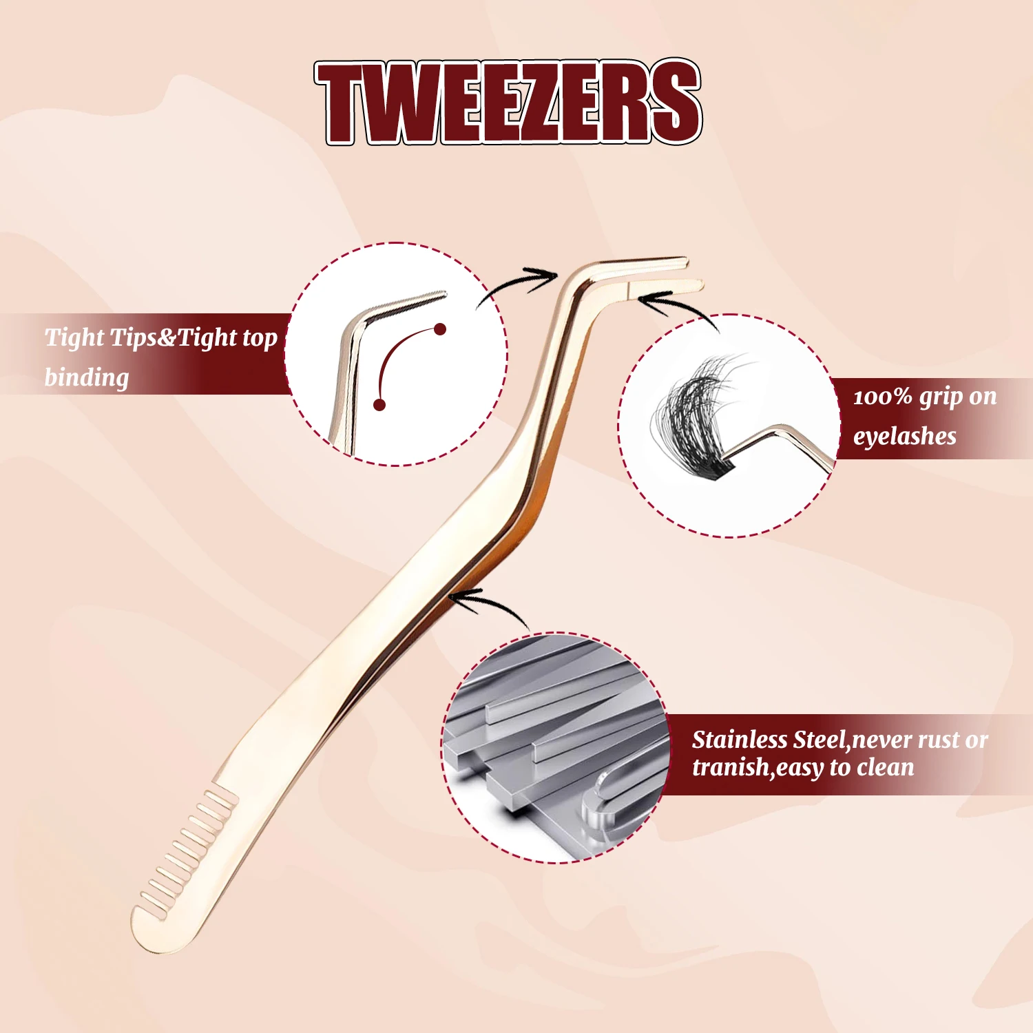 DIY Eyelash Extension Set 300 Pieces Single Eyelash Cluster D Curly Eyelash Extension Set Eyelash Cluster with Eyelash Adhesive and Sealing and Eyelash Application Tool for Self-Application (Kit, 70D+80D+90D-9-16Mix)