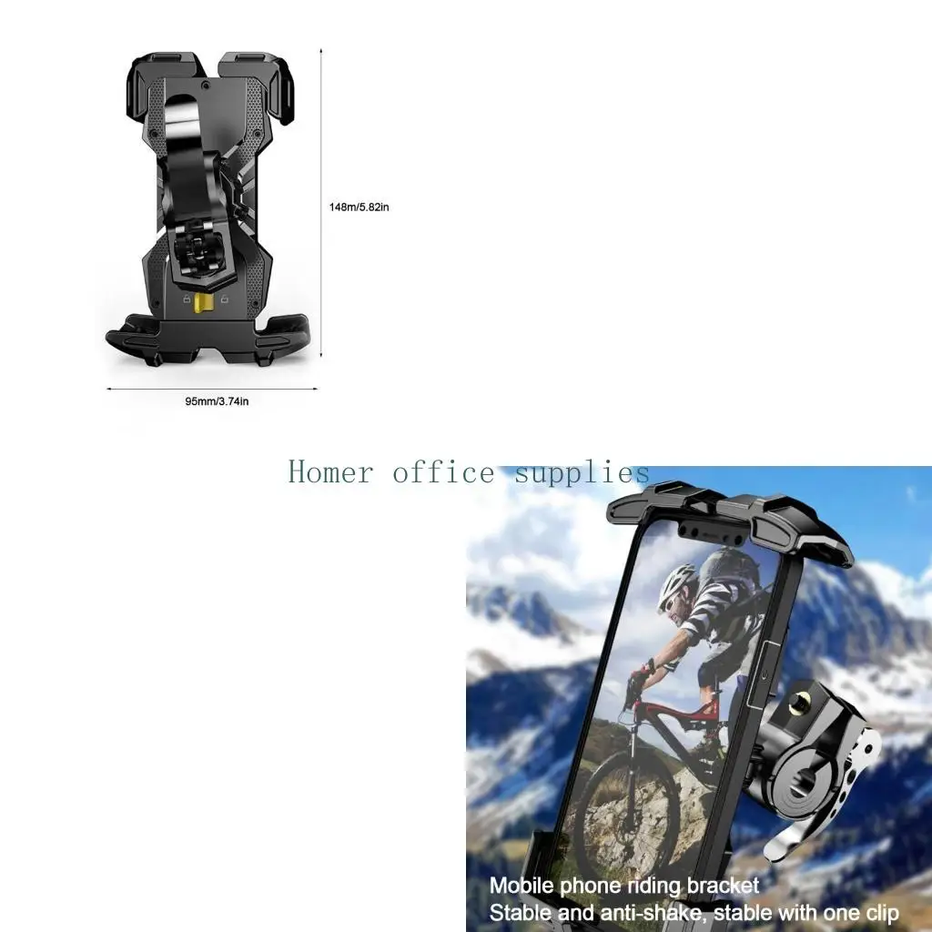 

K43B Adjustable Cycling Holder Outdoor Holder 360 Degree Four-leg Design Mobile Holder Mount